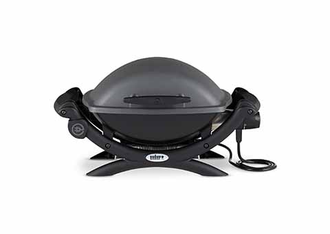 electric grill on white background