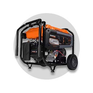 a portable gas-powered generator
