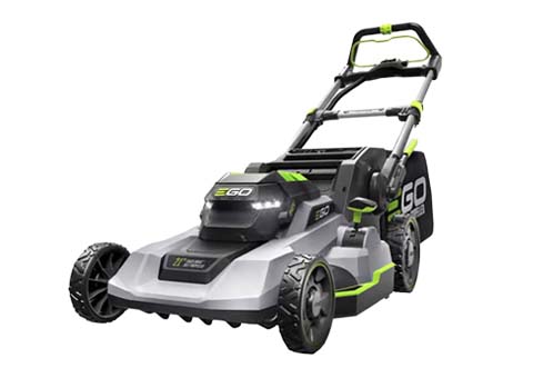 a push mower by EGOwho w on a white background